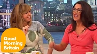 Susanna Reids Wardrobe Malfunction  Good Morning Britain [upl. by Nyladgam]