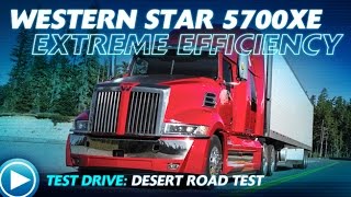 Western Star 5700XE Desert Road Test [upl. by Ijat]