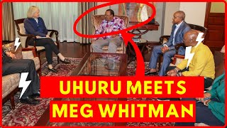 Exposed The Secret Agenda Behind Uhuru Kenyatta and US Ambassador Meg Whitman’s Meeting in Nairobi [upl. by Ojybbob86]