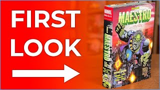 HULK MAESTRO BY PETER DAVID OMNIBUS OVERVIEW  WHO IS MAESTRO [upl. by Eiroc]