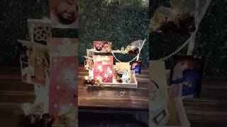 Happy Anniversary gift hamper ideas youtubeshorts cake platter with gifts shorts diy gift hamper [upl. by Imoyaba]