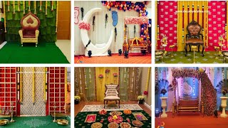 Seemantham Decoration ideas at home Indian Baby Shower Decoration Ideas seemantham Ceremony [upl. by Ode637]