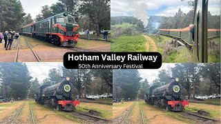 Hotham Valley Railway  50th Anniversary Festival [upl. by Tressa]