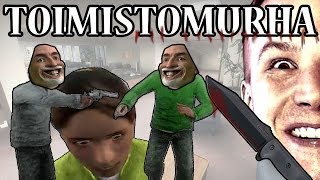 LaeppaVika  TOIMISTOMURHA Garrys Mod  Murder [upl. by Lathrope]