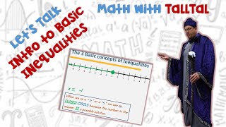 Intro to Basic Inequalities  Math with TallTal [upl. by Asi410]