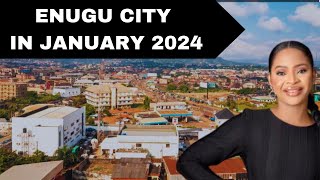 Inside Enugu City in New Year 2024 Enugu in New Year  2024  Lands for sale in Enugu viral enugu [upl. by Galatea]