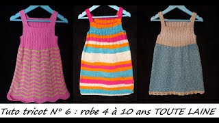 Tuto tricot 16  tricoter un pull doudou en moins de 8 heures tailles SML et XL [upl. by Golda]