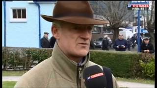 Willie Mullins update on Faugheen Champagne Fever and Ballycasey [upl. by Eelarbed223]