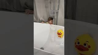 🛀🚰❤️😍😁baby tiktok [upl. by Wachter]