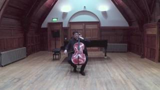 E Bloch  Prayer version for cello solo [upl. by Anaujal]