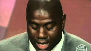 Earvin quotMagicquot Johnsons Basketball Hall of Fame Enshrinement Speech [upl. by Dorrej]