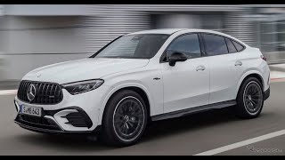 メルセデスベンツ GLC クーペ 新型、「AMG 43」は421馬力電動ターボ搭載…欧州受注開始 [upl. by Nahshunn]