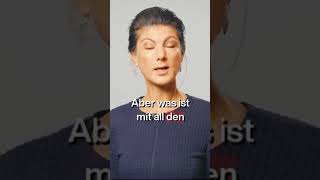 Wagenknecht über Den Haag politik wagenknecht bsw shorts [upl. by Alletsyrc]