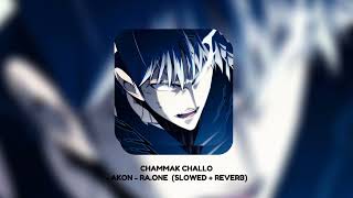 chammak challo  akon  raone slowed  reverb [upl. by Ladnar]