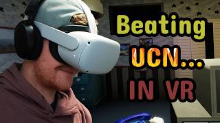 Beating the MUCH HARDER Ultimate Custom Night VR [upl. by Newmark864]