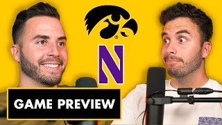 Iowa vs Northwestern Game Preview  ANF PODCAST 17 [upl. by Laius]