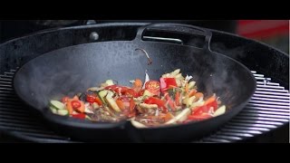 Asiatisches Wokgemüse vom Grill Rostkostde [upl. by Dlareg467]