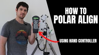 How to Polar Align with SynScan Hand Controller  HEQ5 Pro [upl. by Cody]