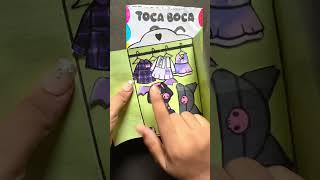 Toca Boca paper doll blind bag asmr shorts viral squishy blindbag [upl. by Retniw]