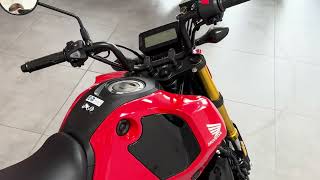 BRAND NEW MSX 125 Red Honda Motorcycle Grom [upl. by Neellok974]