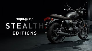 Introducing the ALLNEW Triumph Bonneville T120 Black Stealth Edition [upl. by Aicileb427]