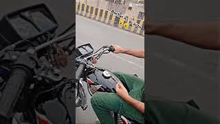 One wheeling onewheelxr multan onewheel subscribe automobile multan modified 125cc [upl. by Sarita]