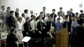 Pius XI High School Football Team Choir 2008 [upl. by Nuhsal]