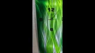 Green Wall Clock  Stunning Green Wall Clock Design [upl. by Irik]