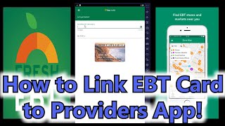 How to Link EBT to the Providers App See your Money Balance Apply PEBT EBT Card 375 Food Stamps [upl. by Anelys794]