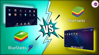 BlueStacks 5 vs BlueStacks 4 Which Version is Best For Low End PC 2024 [upl. by Hightower443]