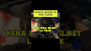 KYMCO AK550 VS Parking The Curve [upl. by Orimisac]