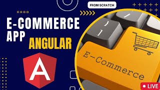 Ecommerce App with Angular from scratch  Angular Project  angular tutorial for beginners [upl. by Ainatit]