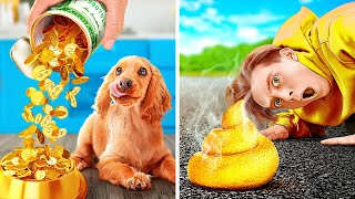 Viral Gadgets amp Funny DIY Hacks For Pets🐶Funny Situation By 123 GO HACKS [upl. by Moriah909]