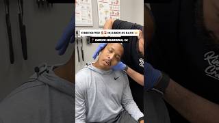 HUGE CRACKS Firefighter injured his back and needed these chiropractic adjustments Part 1 [upl. by Elfreda]