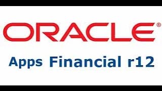 Oracle Apps R12 General Ledger Class 2 [upl. by Azeria]