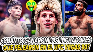 Salarios amp Bonificaciones del UFC Vegas 90 💰💰💰  ¿Cuánto ganó BRENDAN ALLEN tras DERROTAR a CURTIS [upl. by Lenz]