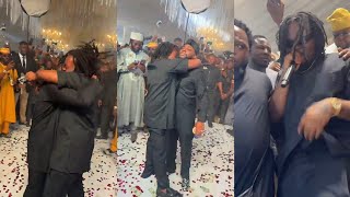 Olamide surprised Davido at his wedding with Fireboy full highlights and Performance [upl. by Hiroko]