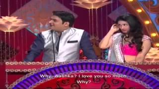 Kapil sharma with Ragini Khanna Best comedy amp very funny ITA Awards 2014 [upl. by Fabrin]