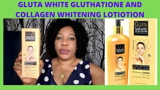 GLUTA WHITW GLUTHATIONE AND COLLAGEN WHITENING LOTION REVIEW [upl. by Laughry]