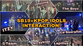 BREAKING SB19 × KPOP IDOLS INTERACTION ON AAA  Esbi Updates [upl. by Coady681]