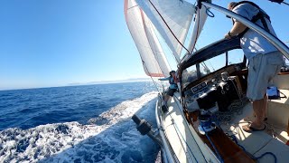 New Sails Sea Trial Sailing to White Cove and the Isthmus Sept 2024 [upl. by Hanson]