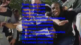 Alrima  Claquettes Chaussettes  Parole  lyrics [upl. by Rednaxela]