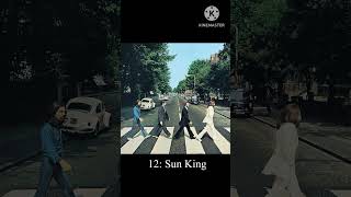 Ranking Abbey Road Songs The Beatles Album Songs Ranked [upl. by Llohcin167]