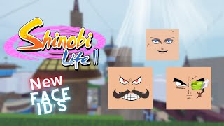 New Shindo Life Face Ids [upl. by Elacsap]