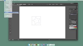 How to cut star shaped patterns using Adobe Illustrator and a Graphtec CE5000 60 [upl. by Faucher305]