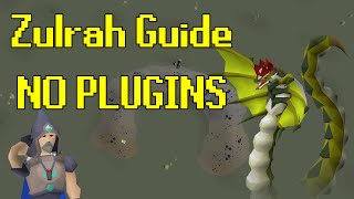 IronCCs Beginner Guide to Zulrah  No Plugins No Problem [upl. by Kesley985]