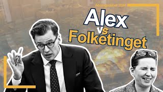 Kan nogen slå Alex i dag │ Folketinget │ Alex Vanopslagh [upl. by Nonna]