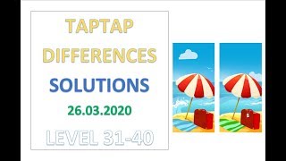 TapTap Differences Answers Level 3140 Solutions [upl. by Wershba]