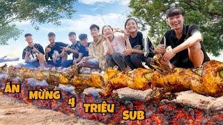 Anh Ba Phải  Ăn Mừng 4000000 Sub Ở Trong Rừng  4000000 SUB [upl. by Yartnoed]