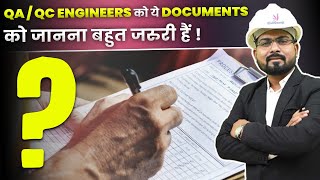 Role and Responsibilities of QAQC Engineer  Important Documents For QAQC Engineers [upl. by Yreved]